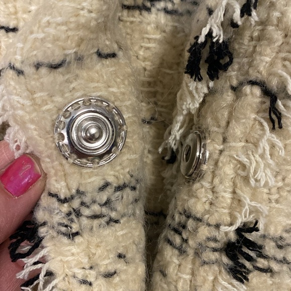 IRO 19W mohair Paris, France snap button blazer jacket - Picture 7 of 16